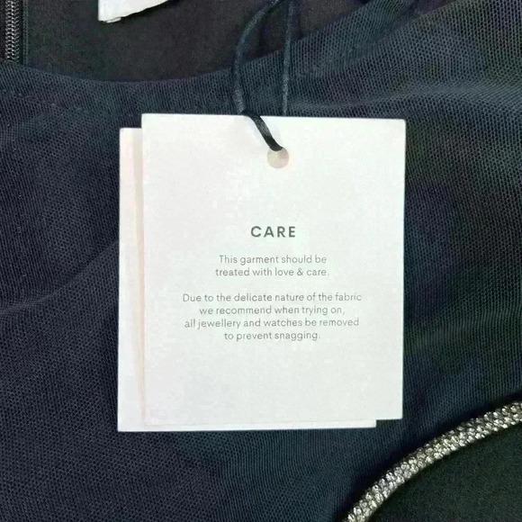 The Misha Hestia Mini Dress in Black Size Medium - Picture 11 of 16